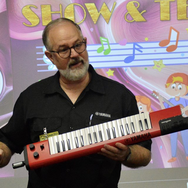 Neal Patton, District Manager - Southwest US & Hawaii for Yamaha and Musician