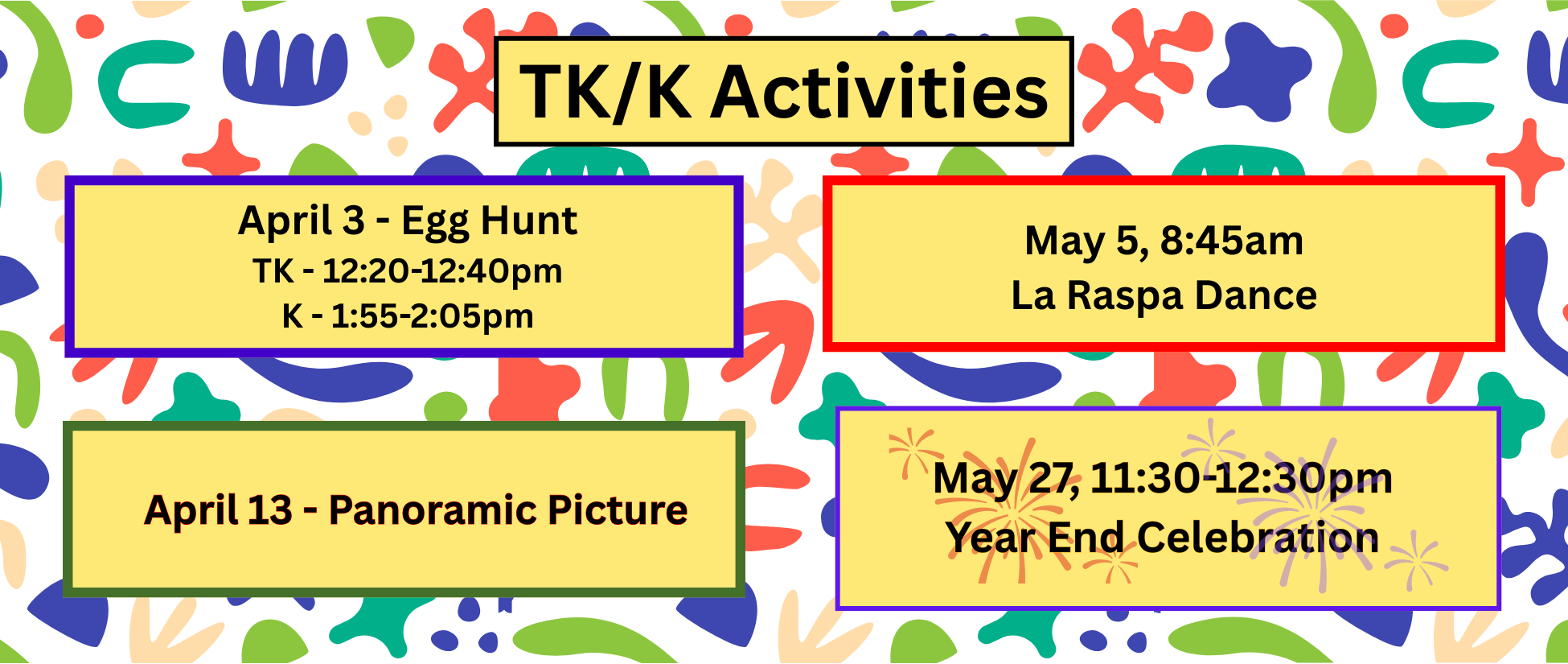 TK/K Activities