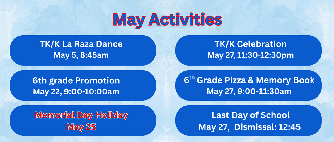 May Activities